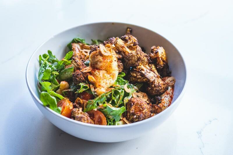 6. Shalom Y'all Cauliflower Bowl courtesy Sesame Collective
